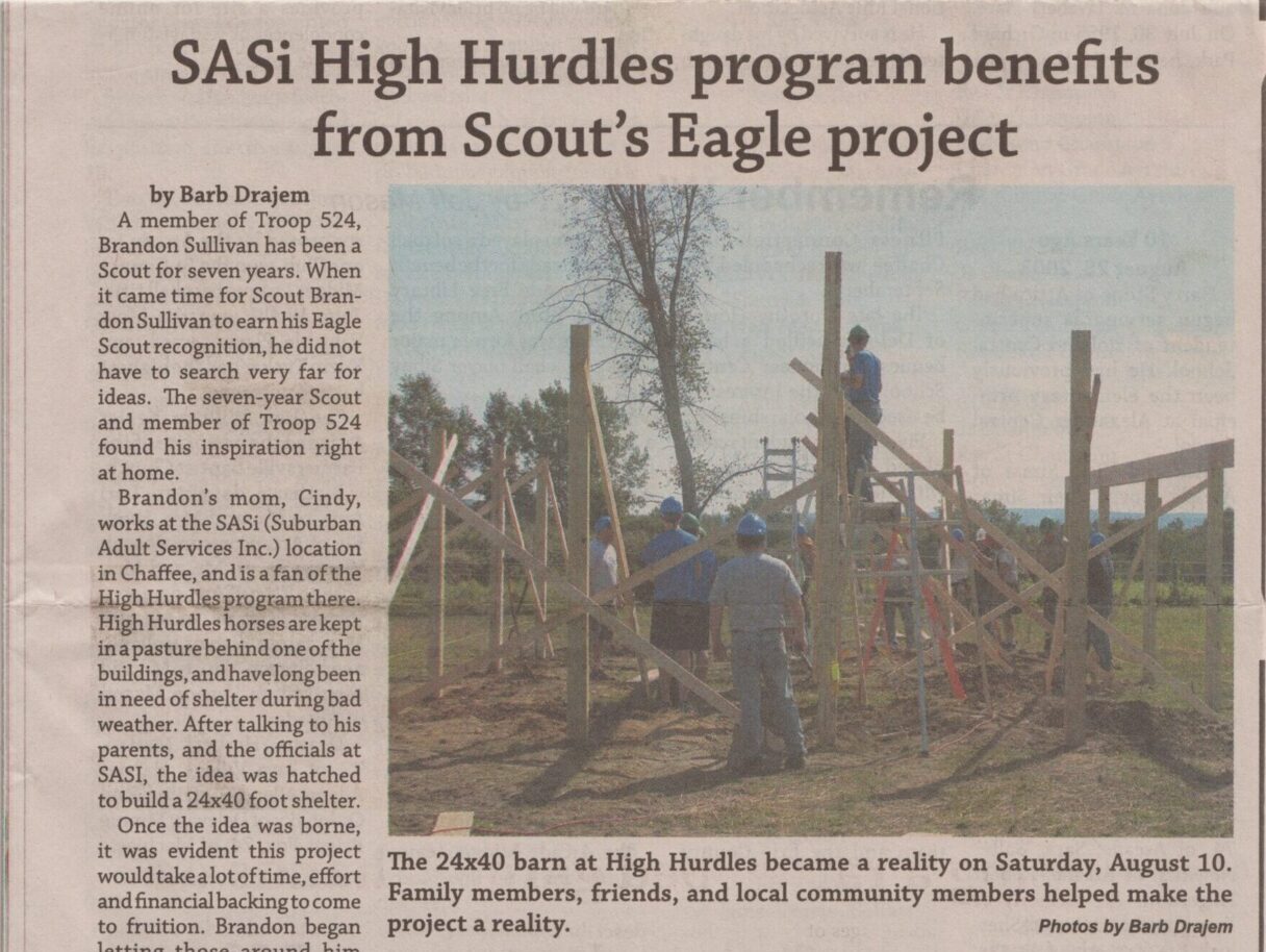 Eagle Scouts Project 2012